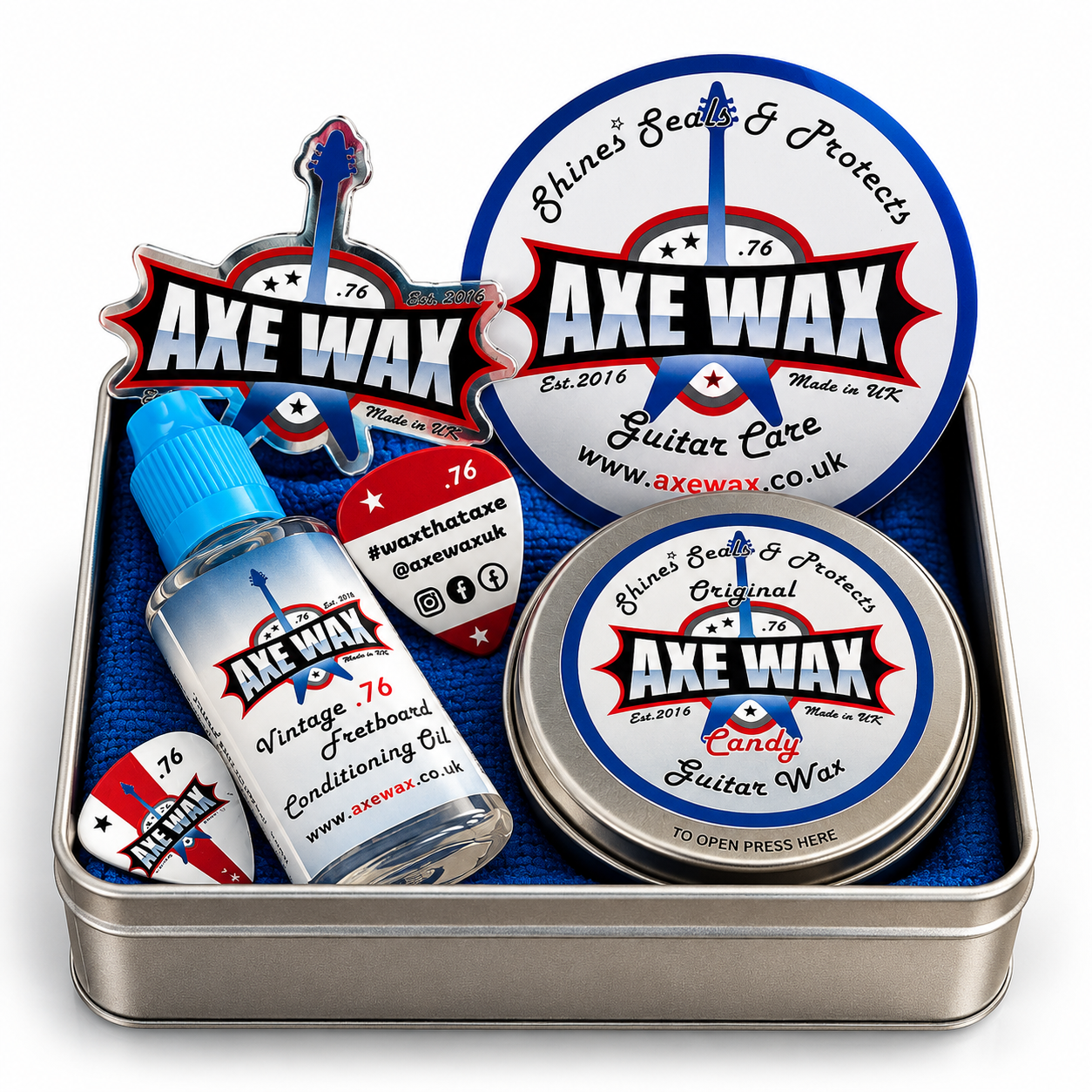 Axe Wax - Guitar Care Kit