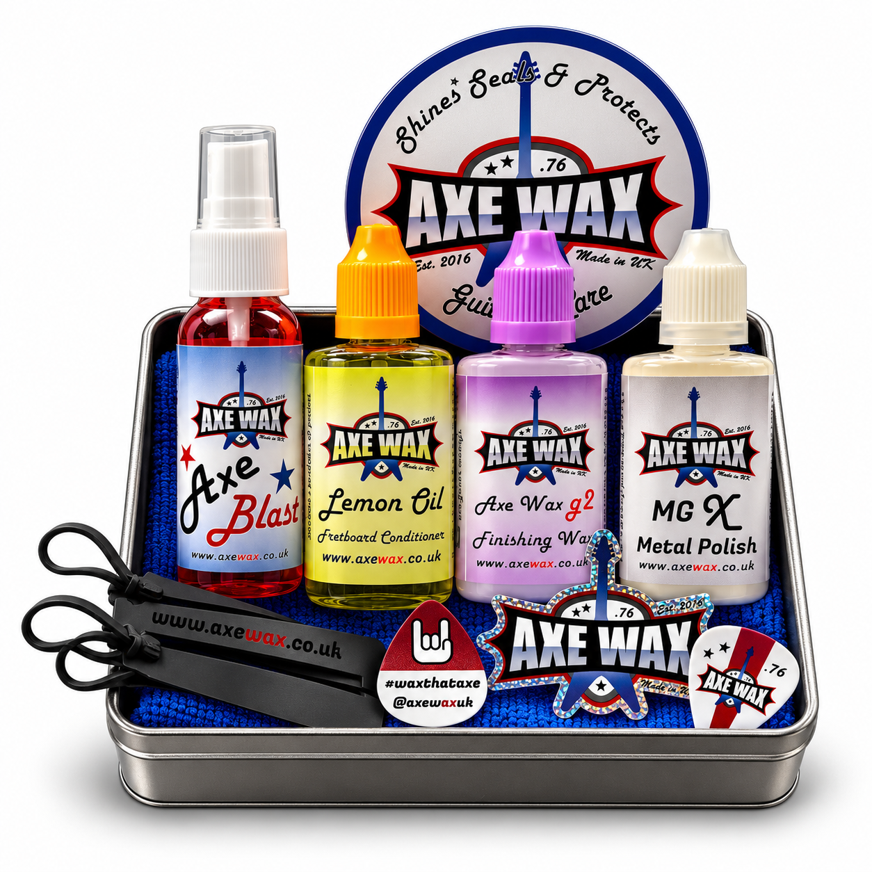 Axe Wax - Ultimate Guitar Care Kit